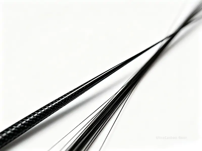 carbon fiber filament microscope human hair comparison