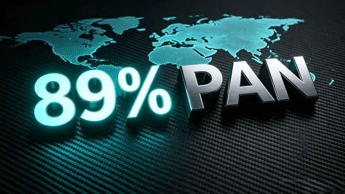 PAN-based carbon fiber global market dominance